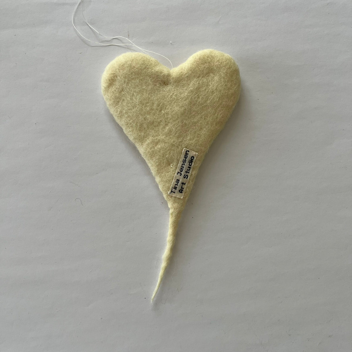 Felted heart - no. 8