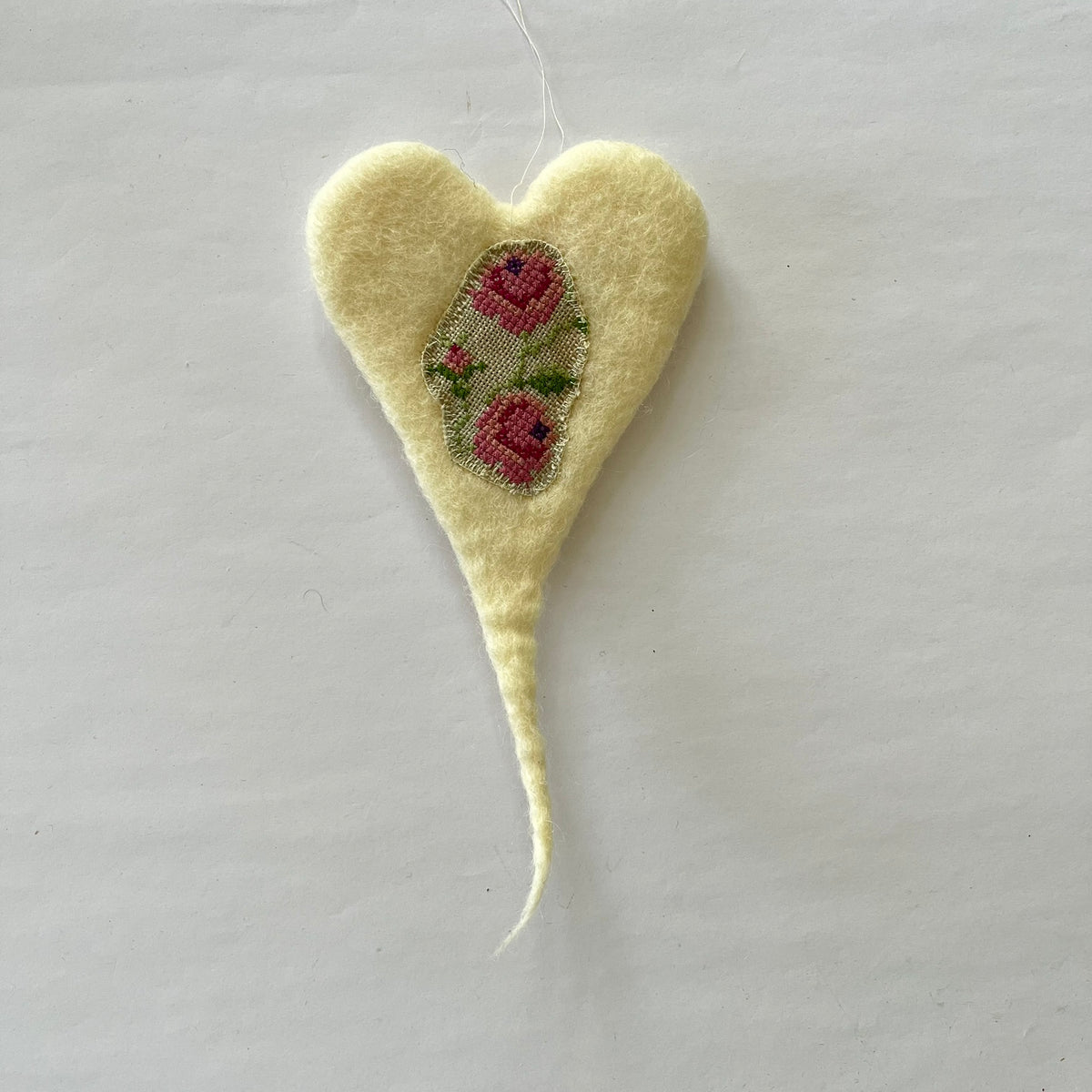 Felted heart - no. 9