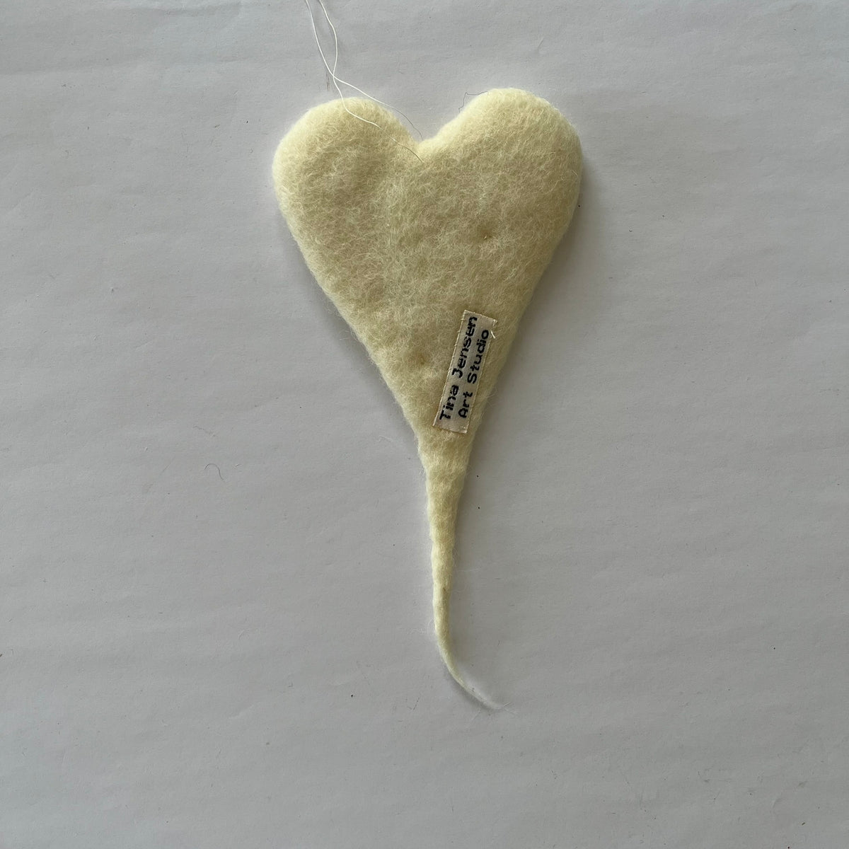Felted heart - no. 9
