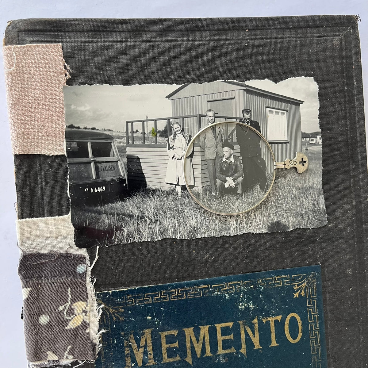 RESERVED for Abigail - Memento 1898 journal