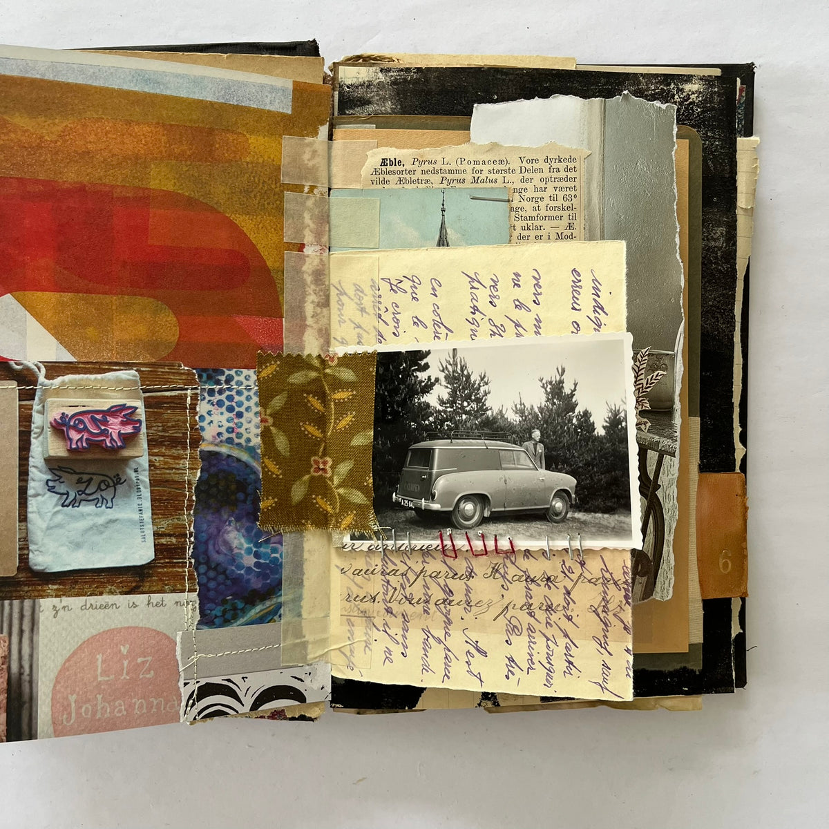 RESERVED for Abigail - Memento 1898 journal