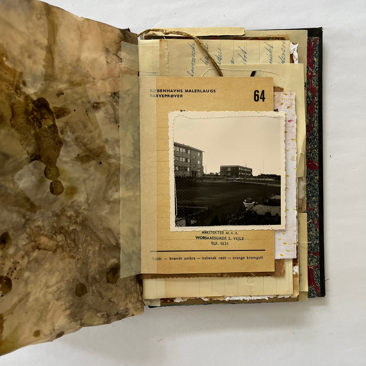 RESERVED for Abigail - Memento 1898 journal