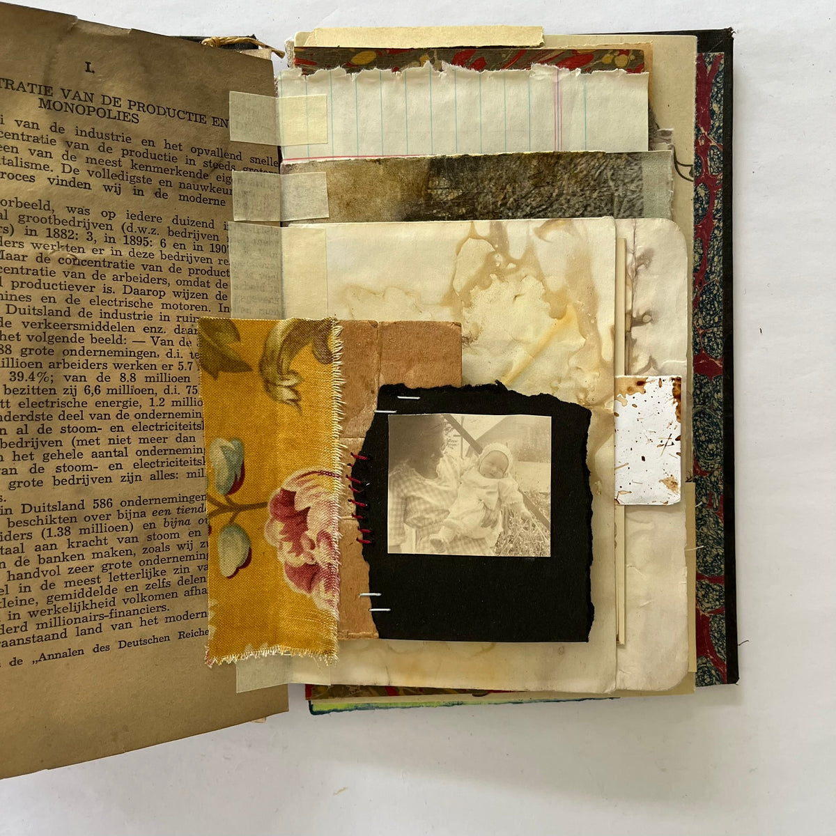 RESERVED for Abigail - Memento 1898 journal