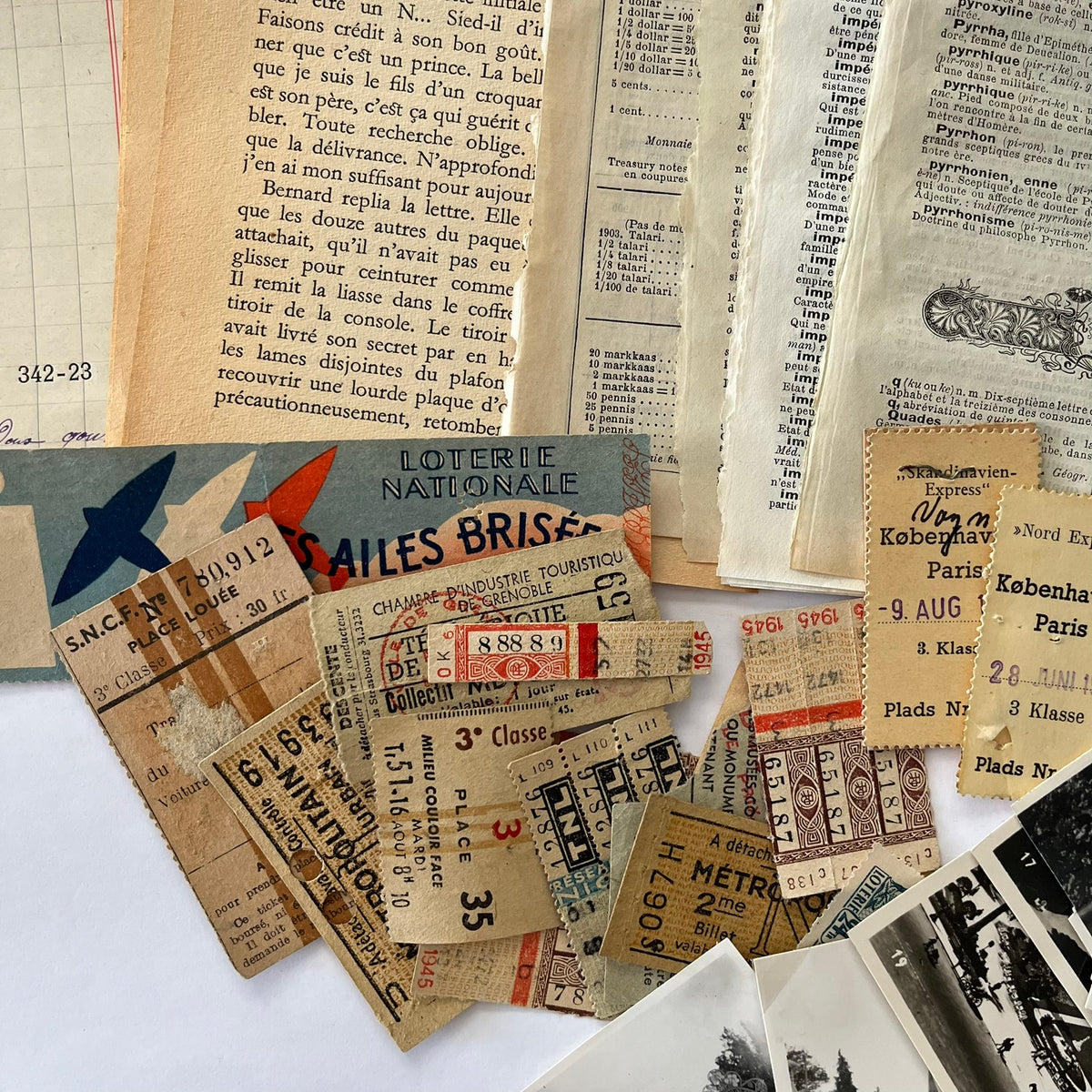 The french Ephemera bundle