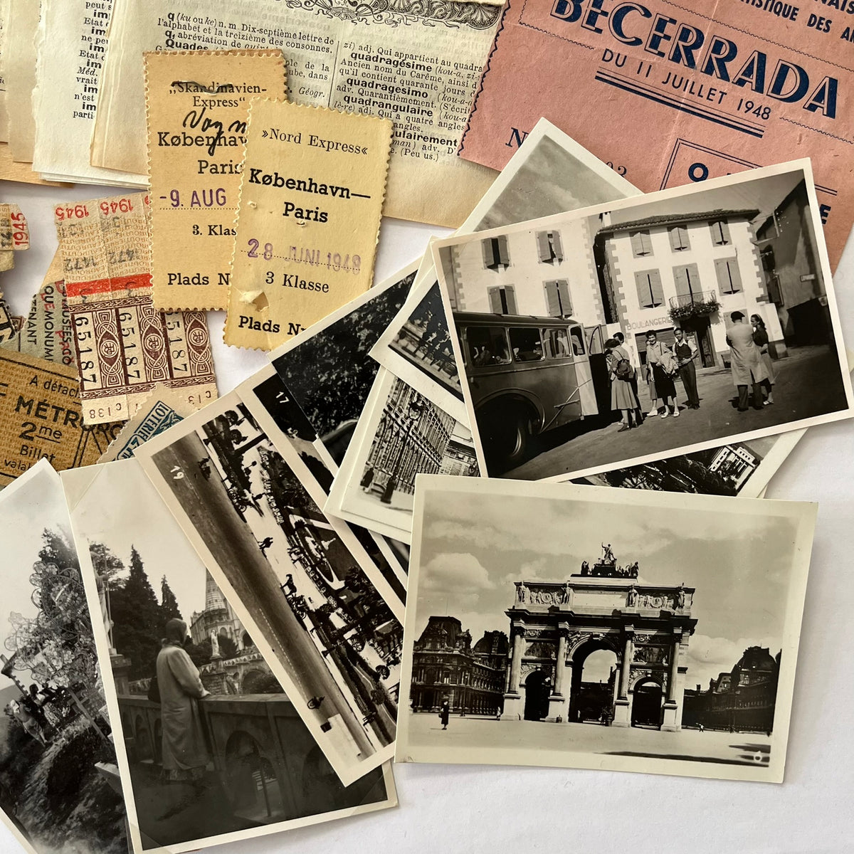 The french Ephemera bundle